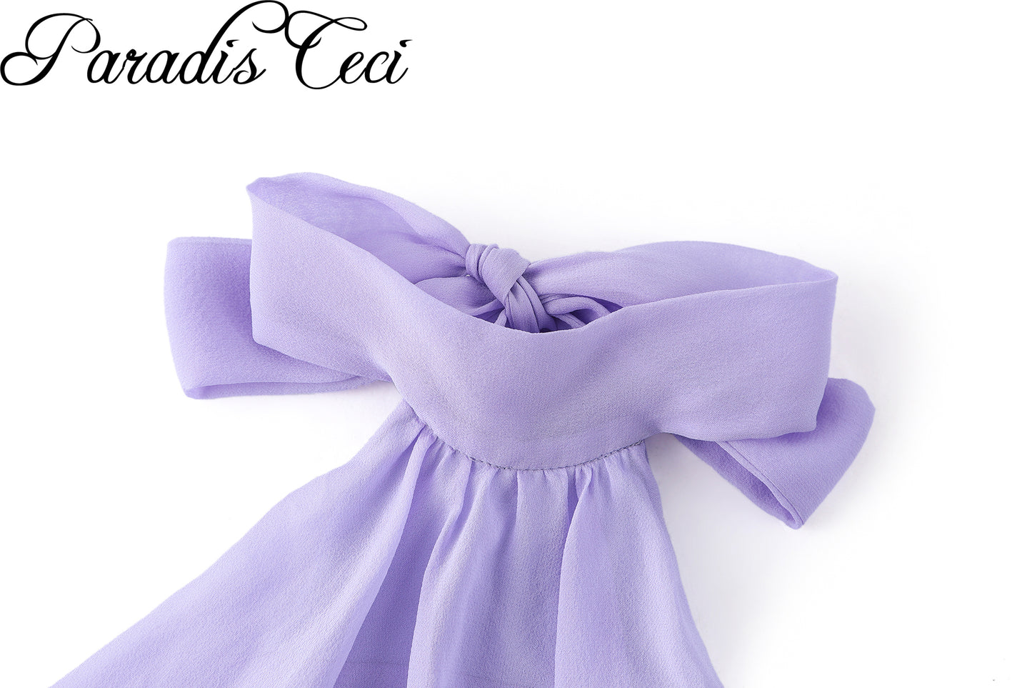 'Lotus' silk ruffles halter top