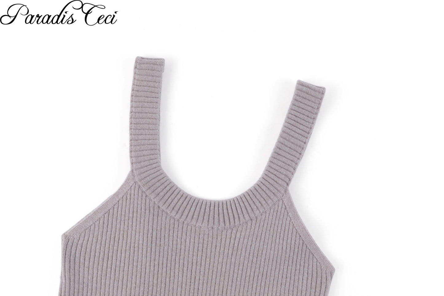 'Tulip' lace-up knit top