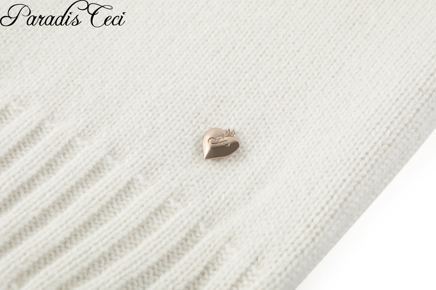 'Molly' cashmere turtleneck vest
