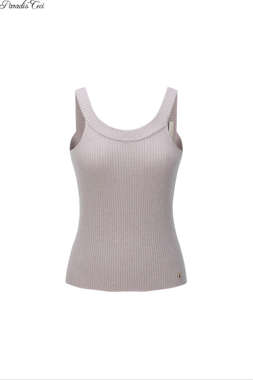 'Tulip' lace-up knit top