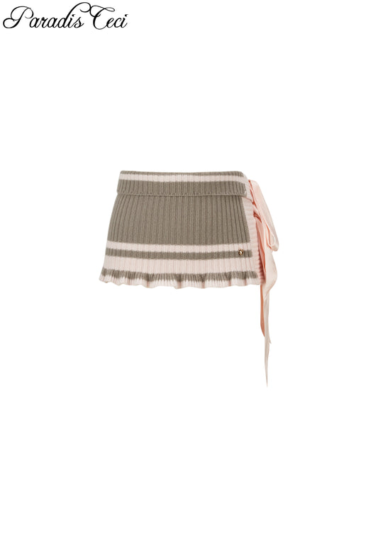 ’Regina’ knit skirt/shawl