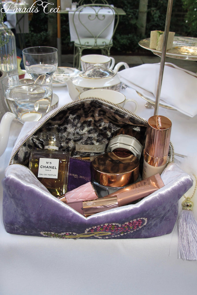 'Ron Ron' pouch - lavender - large