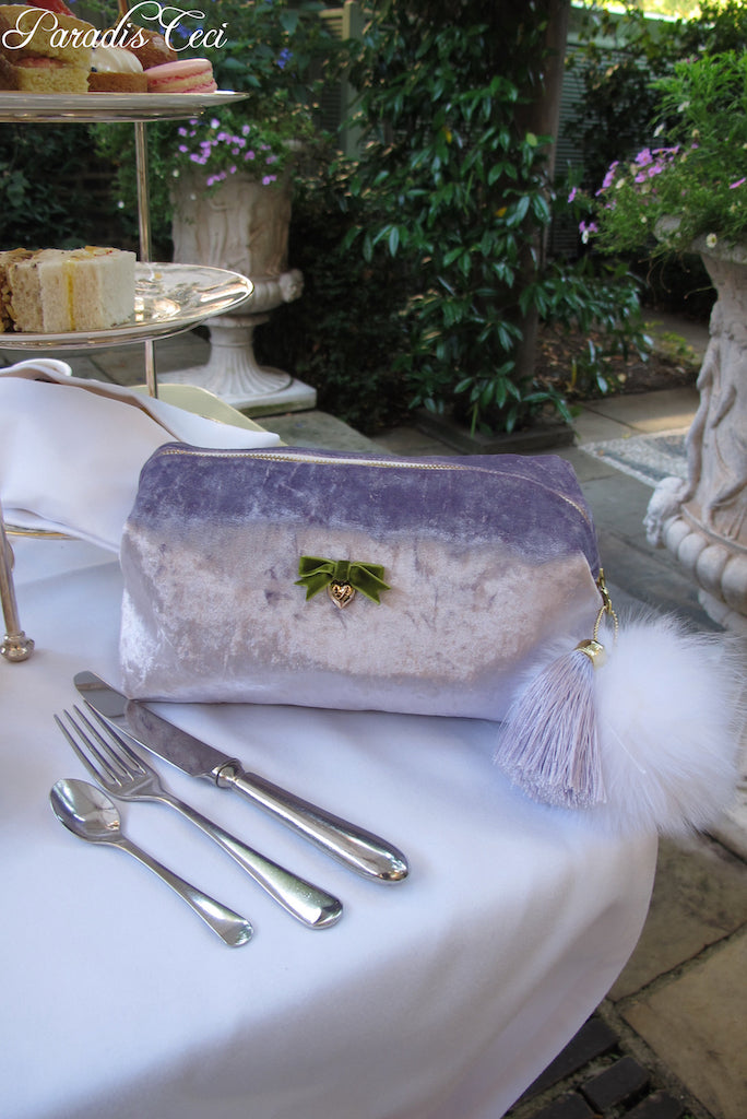 'Ron Ron' pouch - lavender - large