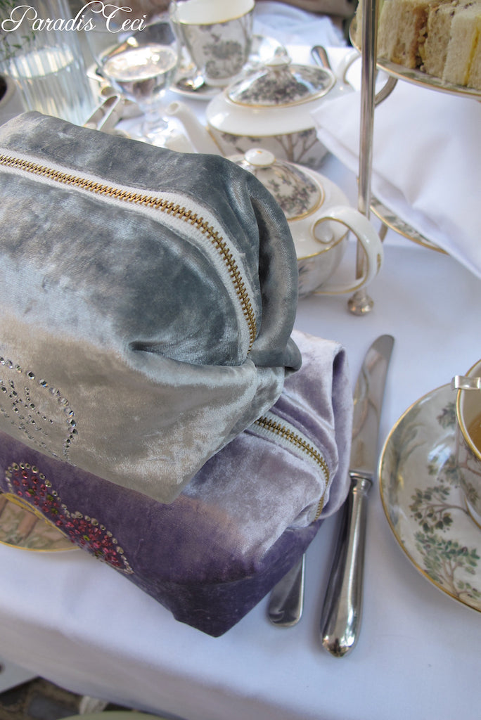 'Ron Ron' pouch - lavender - large