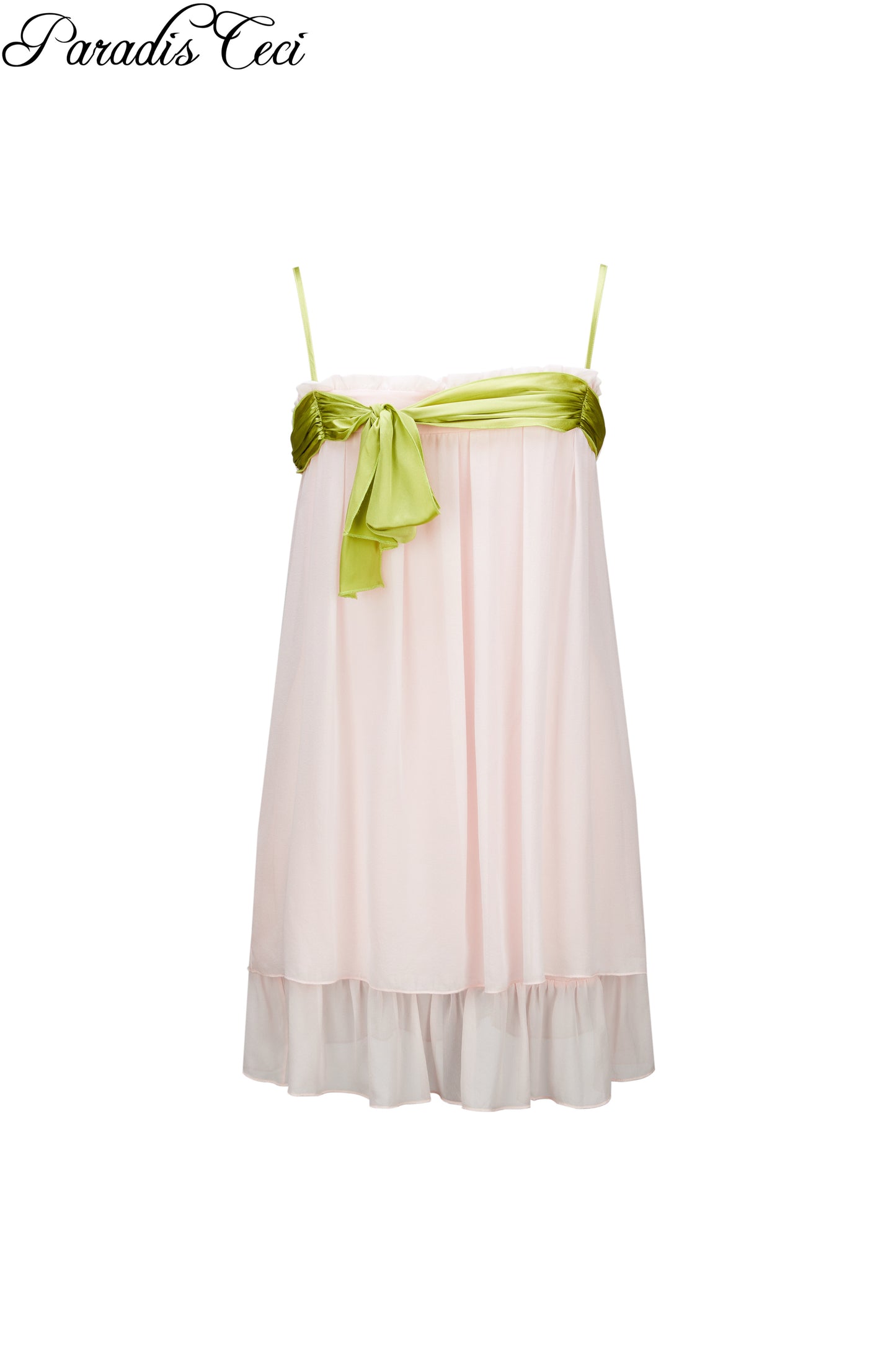 ‘Eve’ silk dress - sakura pink