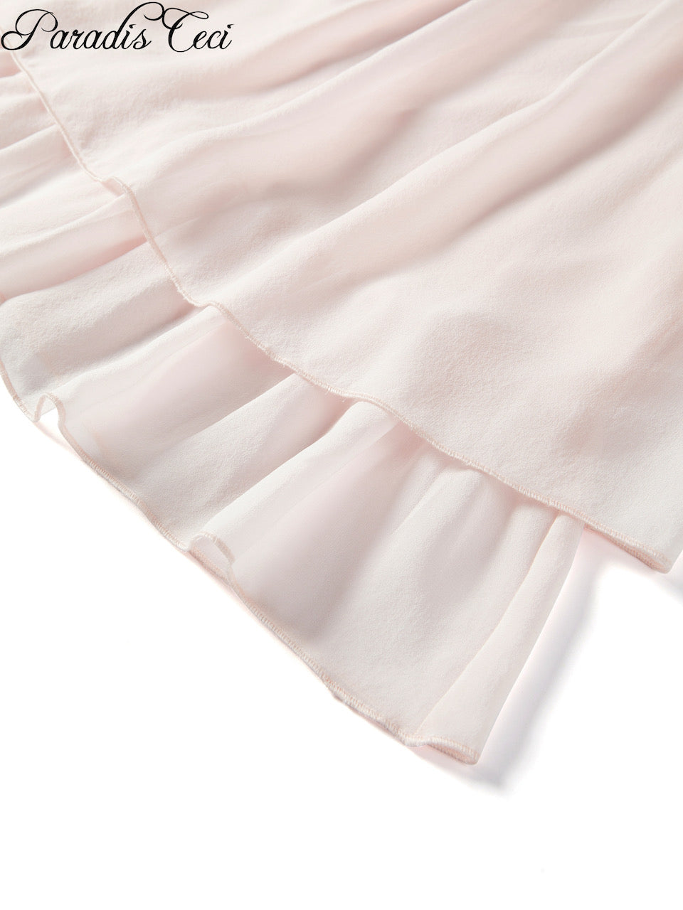 ‘Eve’ silk dress - sakura pink