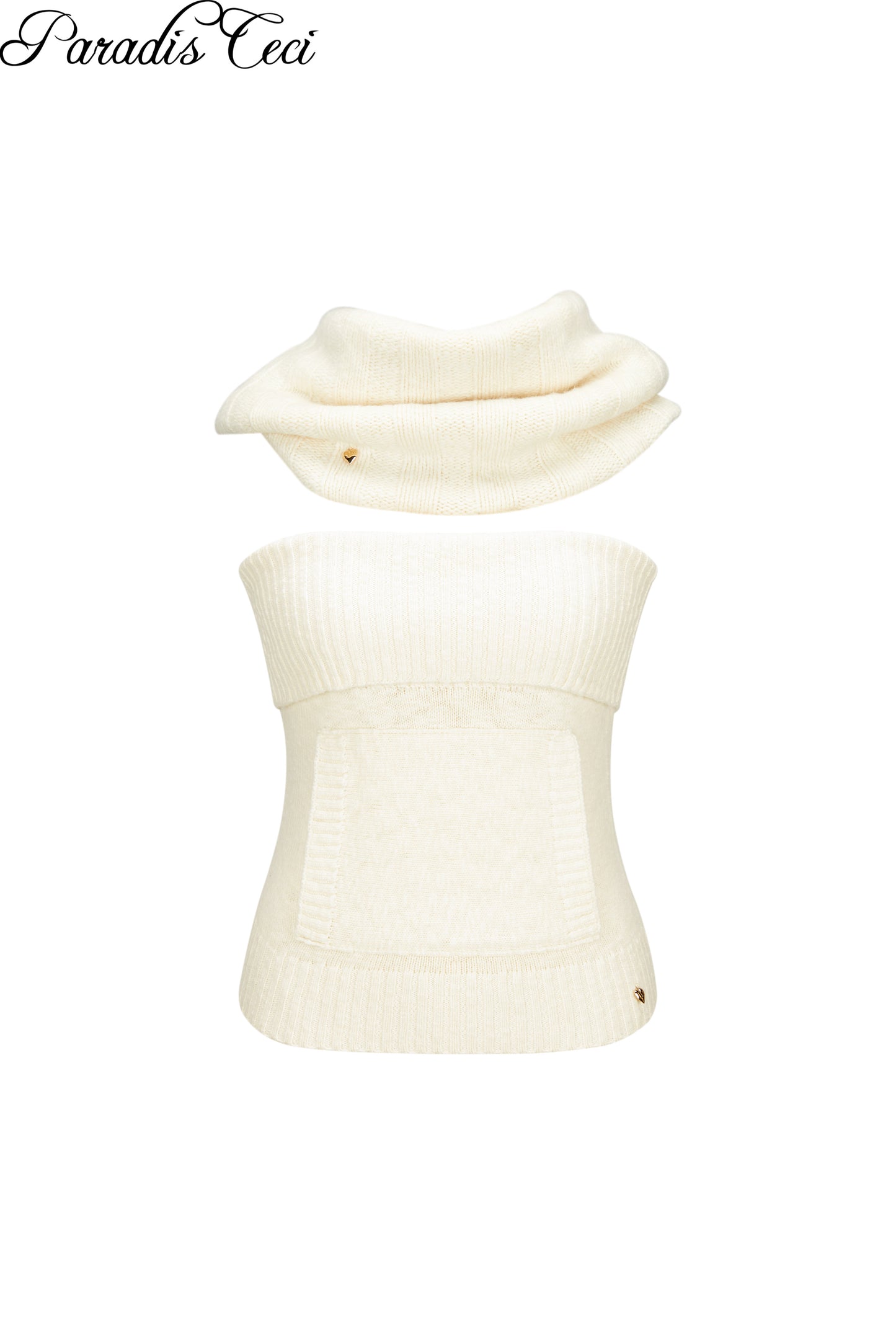 'Marsh' knit tube top
