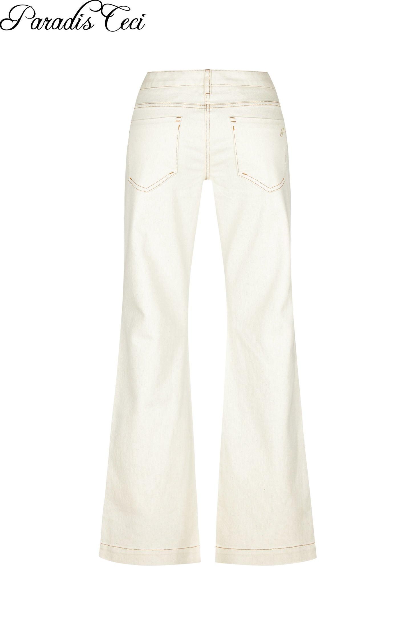 'Georgina' #001 low-rise flare jeans