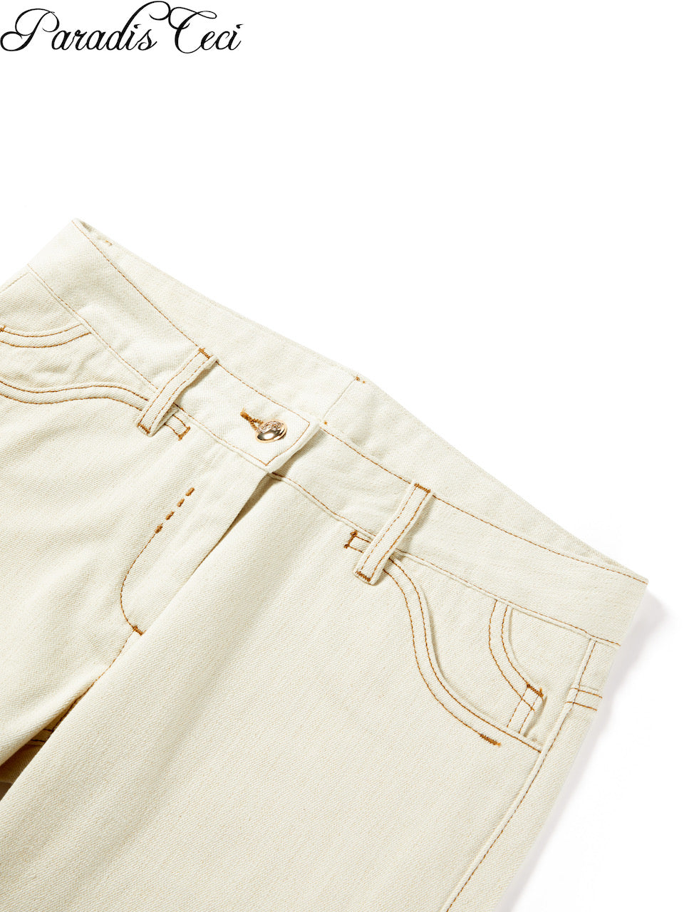 'Georgina' #001 low-rise flare jeans