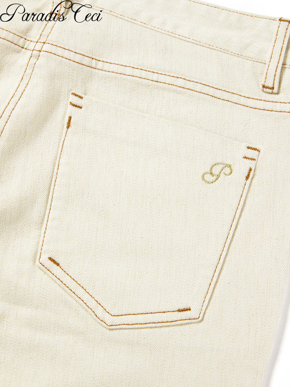 'Georgina' #001 low-rise flare jeans
