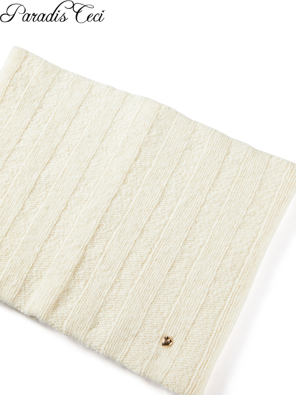 'Mallow' knit snood