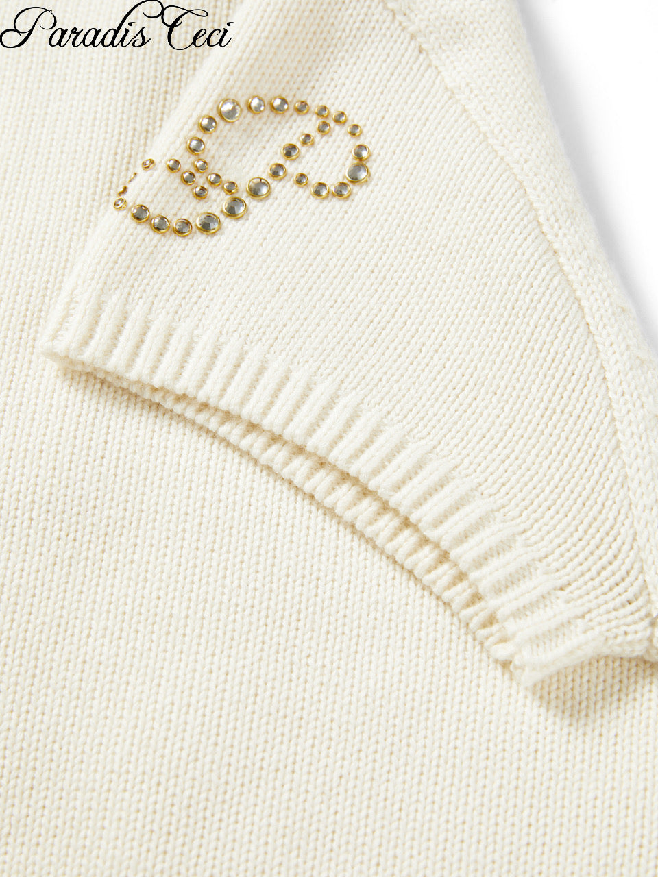 'Gwen' micro-cropped polo