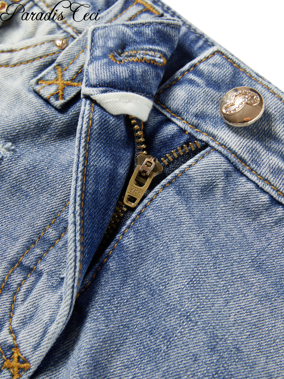 'Gia' #001 embellished low-rise denim mini skirt