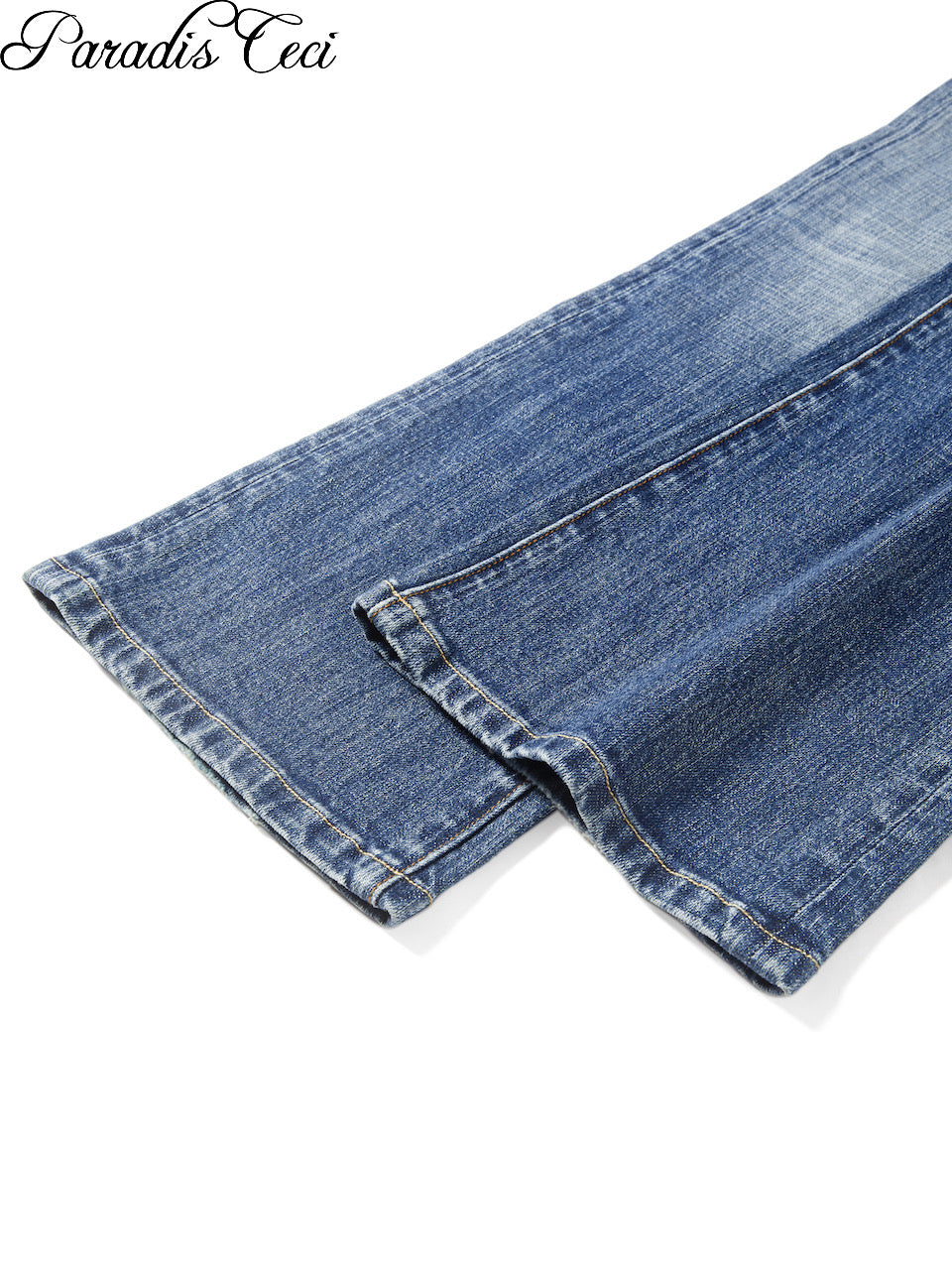 'Ginny' #001 low-rise baby bootcut jeans